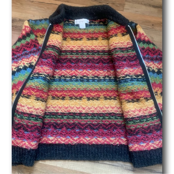 Paris Sport Club Wool-Blend Full Zip Cardigan - Picture 5 of 16